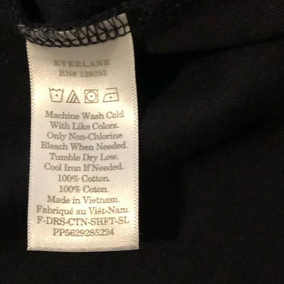 Everlane Party of One black tank dress. Size medium. - Picture 6 of 10